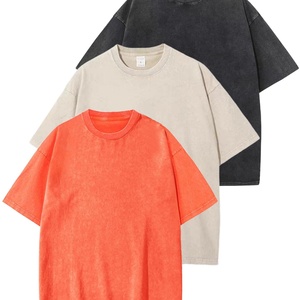 T-shirt Homme Slim Fit Lavé Couleur Unie Manches Longues Effet Usé Légèrement Vieilli pour un Style Tendance et Décontracté Couleur Personnalisable 100% - Product Image 5
