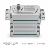 Servomoteur numérique étanche haute tension XQ-S9100D 110 kg, engrenage en acier inoxydable, boîtier en aluminium, 12 V, pour bras robotique