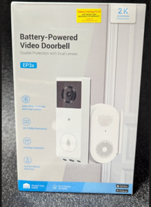 Timbre de Puerta con Video WiFi de Doble Lente <span class=keywords><strong>EZVIZ</strong></span> EP3x, Timbre Inteligente con Batería de 3MP+2MP, Audio Bidireccional, Visión Nocturna en Color, Cámara de Seguridad para el Hogar - Product Image 6