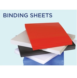 Hojas de Encuadernación PP A4, Cubiertas de Plástico para Encuadernación de Documentos, Hojas Transparentes y de Colores para Uso en Oficina y Escuela - Product Image 3