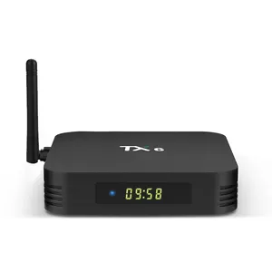Tanix TX6电视盒安卓10全赢家H616 4gb 32GB安卓盒电视四核IPTV智能安卓电视盒2.4G/5g双Wifi机顶盒
