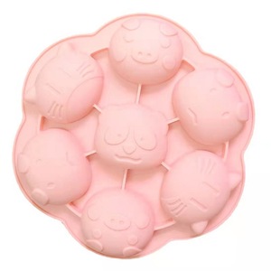 แม่พิมพ์ซิลิโคนสำหรับอบขนมผงวุ้นสีขาวอุปกรณ์สำหรับทำคุกกี้พุดดิ้งและเจลลี่อเนกประสงค์สำหรับอาหารเด็ก - Product Image 6