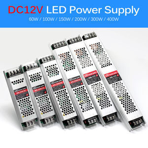 Ultra Thin Switching <strong>Power</strong> Supply DC12V 24V Lighting Transformers 60W 100W <strong>150W</strong> 200W 300W 400W <strong>LED</strong> Driver <strong>Adapter</strong> for <strong>LED</strong> <strong>Strip</strong> - Product Image 2