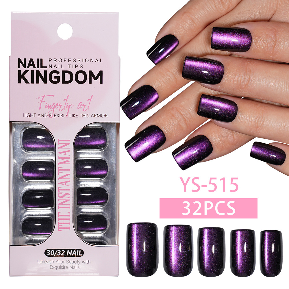 515-purple cat eye