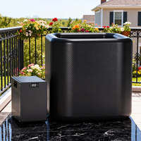 Refroidisseur d'eau compact Syochi Support Custom 0.3hp avec compresseur, Wi-Fi et ozone, 110/220V, mini bain de glace pour intérieur et extérieur