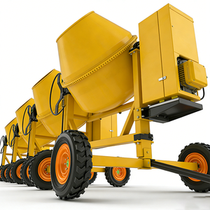 Draagbare betonmixer, diesel/benzine, mini, klein, mobiel - Product Image 4