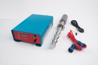 Nouveau générateur de fréquence ultrasonique industriel 20kHz 1000W-3000W pour traitement de liquides en alliage de titane, homogénéisation et extraction, garantie 1 an