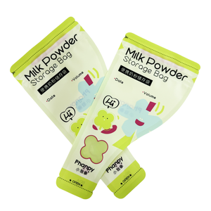Petit sachet de lait en poudre à portion unique, sac en plastique laminé à 2 couches pour voyage et échantillonnage - Product Image 2