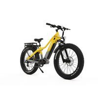 Nouveau double entraînement e vélo gros pneu e vélo de montagne 48v vélo de ville électrique bafang cruiser 750w/1000w couple détection croiseur de plage