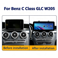 Pour Mercedes Classe C W205/S205 2020 NTG6.0 10,25 pouces Android14 8 cœurs 8+128 Go CarPlay Android Auto GPS IPS DSP 4G Lecteur vidéo