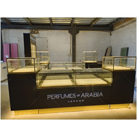 Le kiosque arabe de parfum de conception élégante tient le kiosque européen d'affichage de Mdf de style pour l'exposition de parfum et de parfum pour le centre commercial