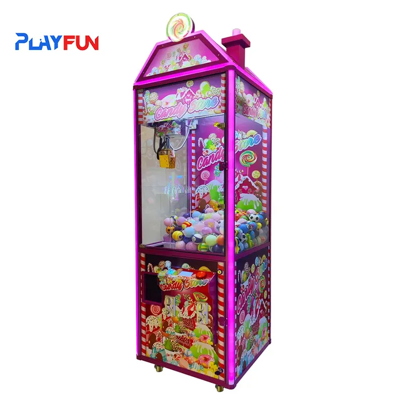 Münz spiel automat Candy Claw Crane Preis automaten Mini Vending Candy Arcdae Spiele