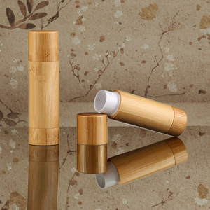 화장품 포장 대나무 립스틱 튜브 5g 립밤 용기 - Product Image 1