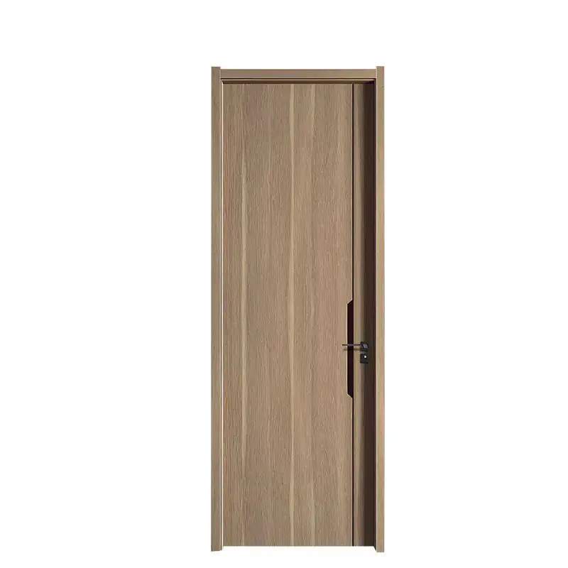 ไม้โอ๊คประตูภายในสำหรับบ้านภายในจีนไม้ประตูไม้แผงประตูออกแบบ