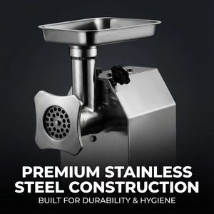 Nouveau <span class=keywords><strong>Hachoir</strong></span> à <span class=keywords><strong>Viande</strong></span> Industriel Électrique Automatique <span class=keywords><strong>Professionnel</strong></span> SHANGQI en Acier Inoxydable Robuste 250kg/h pour Restaurant, Garantie 1 An - Product Image 5