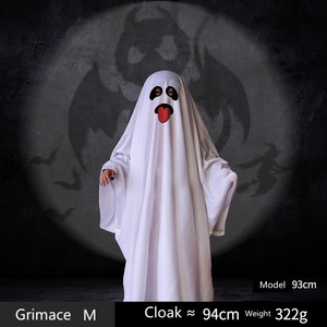 Disfraz de Fantasma para Niños de Halloween, Estilo Personaje de TV, Túnica Larga, Artículos Festivos de Carnaval con Capa, Trajes, Decoraciones para Fiestas, Accesorios - Product Image 6