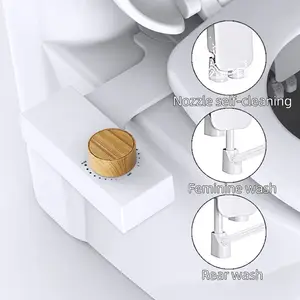 Nouveau Design Vagin Lavage Bide Shattaf Acheter Maison Ultra-Mince Bidet De Toilette Personnalisé Minimaliste Bidet Toilette Attachement