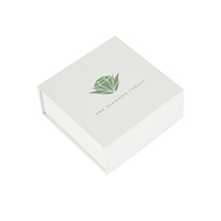 Boîte à tiroir rigide noire de luxe personnalisée avec insert en mousse multi-compartiments et estampage doré pour emballage de sérum cosmétique