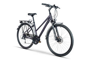 จักรยานสำหรับผู้หญิงขี่ในเมืองพร้อมดิสก์เบรกไฮดรอลิก24สปีดสำหรับใช้งานประจำวันดีไซน์ใหม่ - Product Image 4