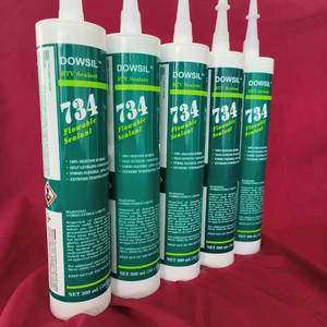 SL134 734 Sellador de Silicona Transparente de Grado Alimenticio, Sellador de Juntas Impermeable y Fluible, 90 ml 300 ml - Product Image 2