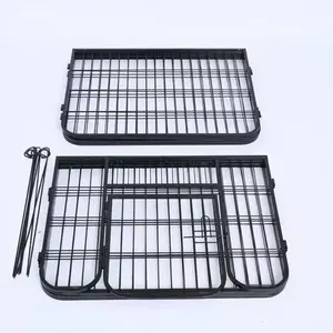 Hàng rào chó bằng dây sắt, kích thước tùy chỉnh, mọi kích cỡ, có thể gấp gọn, chuồng chó tạm thời, chuồng chó lớn trong nhà ngoài trời - Product Image 6