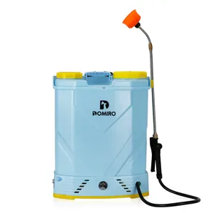 New 16Liter 18Liter Plastic Tank Electric Knapsack High Pressure Battery Operated Sprayer Agriculture