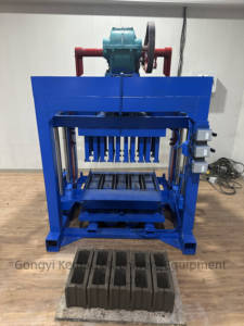 Máquina de Fabricación de Ladrillos por Moldeo por Vibración con Mezclador, Venta Caliente en el Sudeste Asiático, Producción con Máquina de Formación de Bloques de Cal - Product Image 5