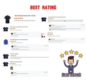 T-shirt tricoté à col rond, polos de golf à boutons en soie par sublimation, t-shirt oversize uni pour restaurant unisexe - Product Image 5