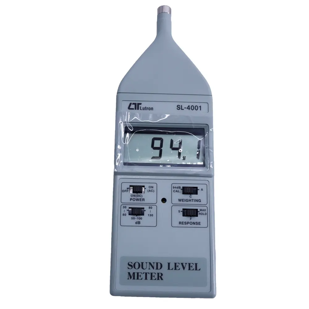 Lutron SL-4001 Digital Sound Level Meter 35 to 130 dB 31.5 Hz to 8000 Hz Noise Tester