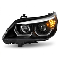 Kit de phares LED universels 6000K pour BMW Série 5 E60 2003-2010 12V Coque ABS durable Plug+Play