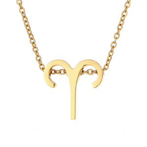 In acciaio inox placcato oro catena a maglie alla moda gioielli girocollo collana con zircone per uomo e donna abiti da festa - Product Image 5