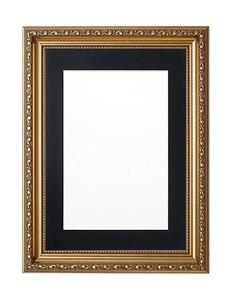 Bức tranh tường gương hình ảnh khung Ảnh Vàng Gỗ Cổ bán buôn tùy chỉnh lớn cổ điển trang trí nhà nhựa PS đa - Product Image 1