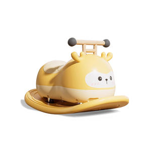 <span class=keywords><strong>Patinete</strong></span> de ruedas <span class=keywords><strong>universal</strong></span> antivuelco para niños Yo-Yo silencioso Carro de caballos mecedora tres en uno con batería de alimentación para bebés - Product Image 3