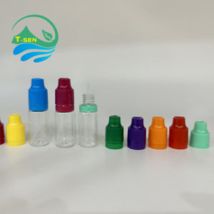 Flacons à bouchon rabattable anti-effraction en PET de 10 ml |   Plusieurs options de bouchons pour huiles essentielles, collyres et liquides - Product Image 5