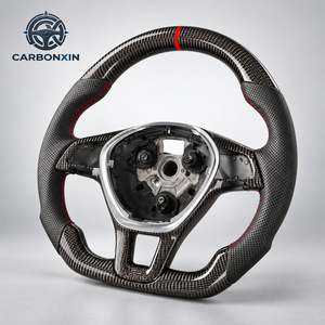 Volante Deportivo de Fibra de Carbono Forjado Personalizado, 3 Brazos, 40 mm, para VW Bora Jetta Golf 7 R-Line Audi A3 8V S3 CC 2015-2017 - Product Image 2