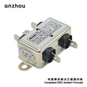 ตัวกรอง EMI อันโจว รุ่น YB11E1 10A Q โมดูลกรองสัญญาณรบกวนแบบคอมมอนโหมด - Product Image 1