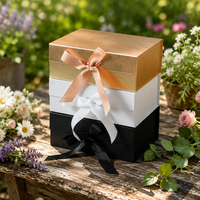 Boîte d'expédition pliable en carton ondulé imprimé, boîte en papier beige, boîte cadeau pliable pour cosmétiques et parfums, fabrication en usine