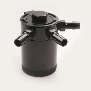 Car modification new three-hole aluminum alloy oil breathable pot bilateral outlet oil recycling pot