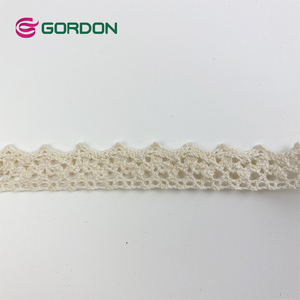 Gordon Ruy Băng Crochet Cotton Ren Scalloped Cạnh Cho Đám Cưới Cô Dâu Đảng Trang Trí DIY May Thủ Công - Product Image 3