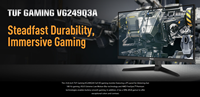 Moniteur de jeu 24 pouces A SUS VG249Q3A 1 ms MPRT HDR10 avec protection oculaire pour l'e-sport