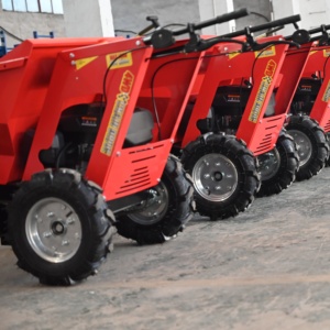 Мини-погрузчик и самосвал KNDMAX RATO с бензиновым двигателем, высокая эффективность, грузоподъемность 250 кг, строительная техника, тачка - Product Image 3