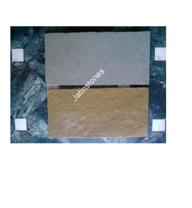 Dalles de pierre calcaire naturelle grise de Kurnool, qualité supérieure, carreaux de pierre calcaire polis pour les murs, les sols et les espaces extérieurs - Product Image 3