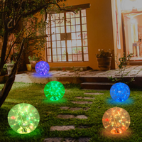 Lampes solaires flottantes pour piscine, télécommandées, 16 couleurs RGB, boule lumineuse gonflable solaire pour la décoration paysagère