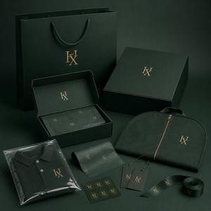 Empaque Versátil para Prendas de Vestir, Solución Integral para Marcas de Moda, Vendedores en Línea y Cadenas de Tiendas, Sostenible, Elegante y Exclusivo - Product Image 1