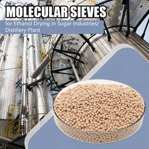 Tamiz molecular de zeolita esférica 3a 1,7-2,5mm 3-5mm para la eliminación de humedad de las corrientes de hidrocarburos líquidos - Product Image 2