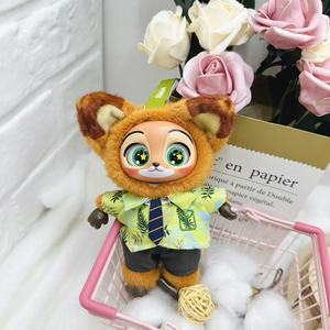 Muñecos de Peluche de Vinilo de la Serie <span class=keywords><strong>Crazy</strong></span> <span class=keywords><strong>Zoo</strong></span>, Figuras de Acción de Animales Salvajes, Adornos Coleccionables, Accesorios para Bolsos - Product Image 5