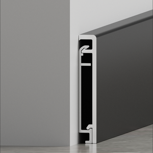 <span class=keywords><strong>Plinthe</strong></span> en alliage d'aluminium à <span class=keywords><strong>angle</strong></span> droit minimaliste <span class=keywords><strong>pour</strong></span> accessoires de revêtement de sol - Product Image 2