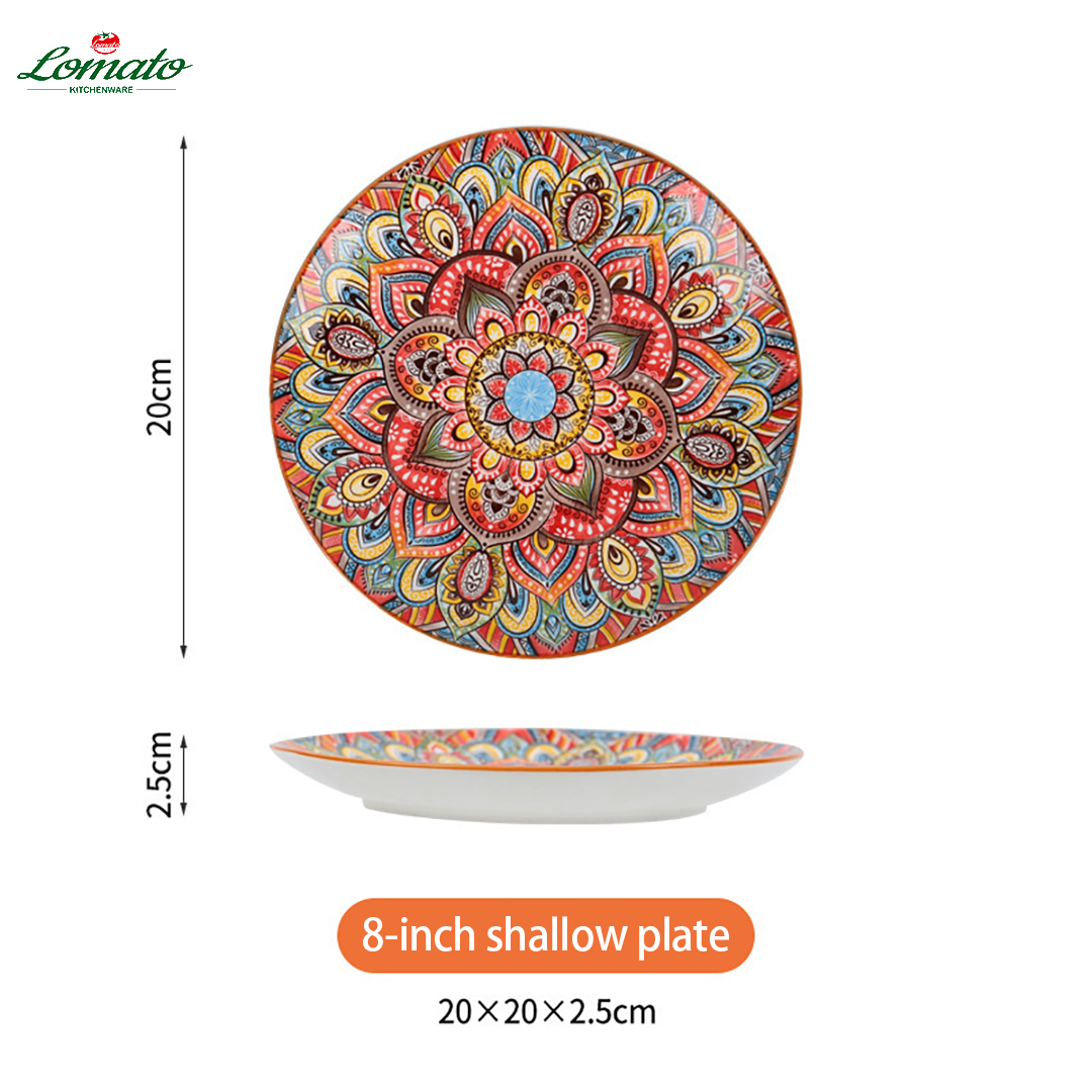 8.5-inch shallow plate