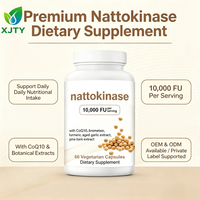 Capsules de Nattokinase Végétaliennes les Plus Vendues (60 Comprimés) – Complément Alimentaire Naturel Contenant un Mélange d'Ingrédients Herbacés