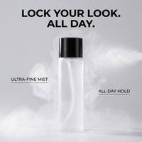 Spray Fixateur de Maquillage Personnalisé avec Logo 100ml Brume Ultra Fine Fini Visage Marque Privée Résistant à la Transpiration et à l'Eau pour la Vente en Gros